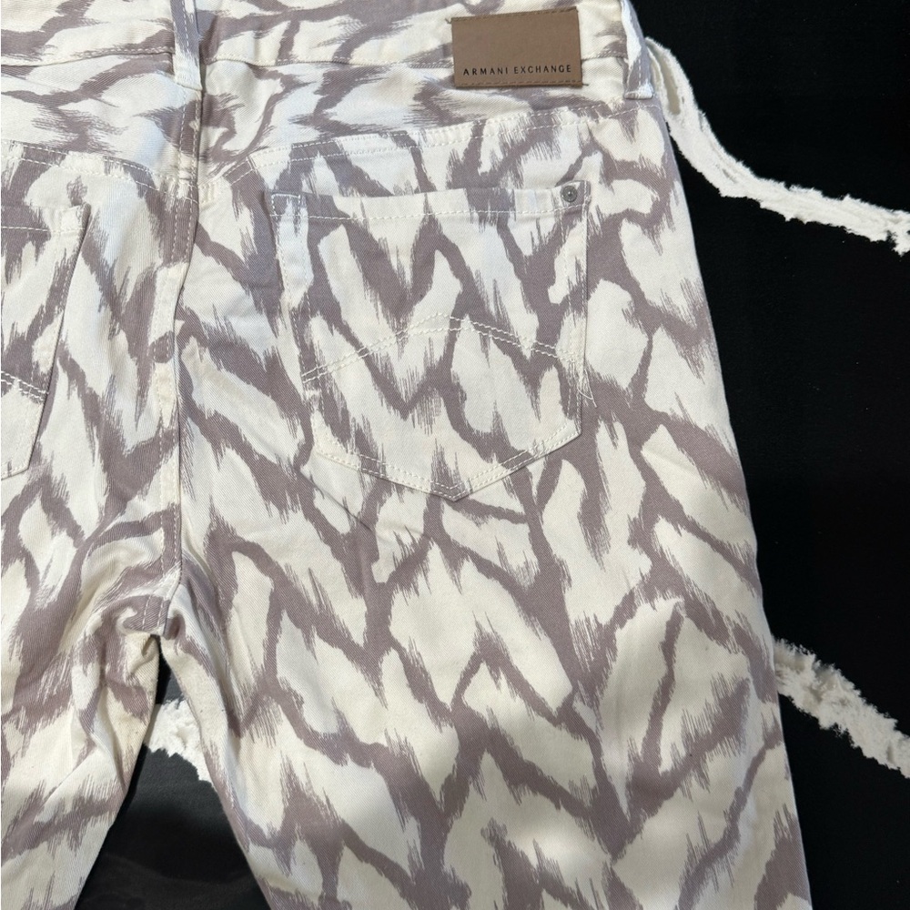 Armani Exchange Patterned Pants - image 1